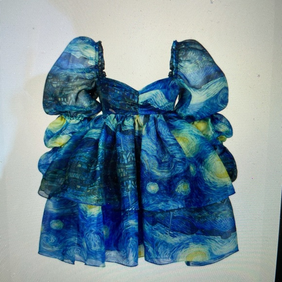 selkie Dresses & Skirts - Starry Night Selkie Puff Dress